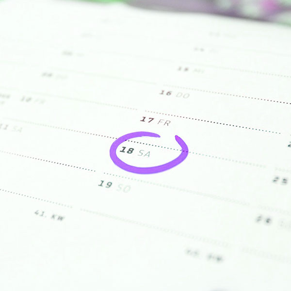 Image of a calendar